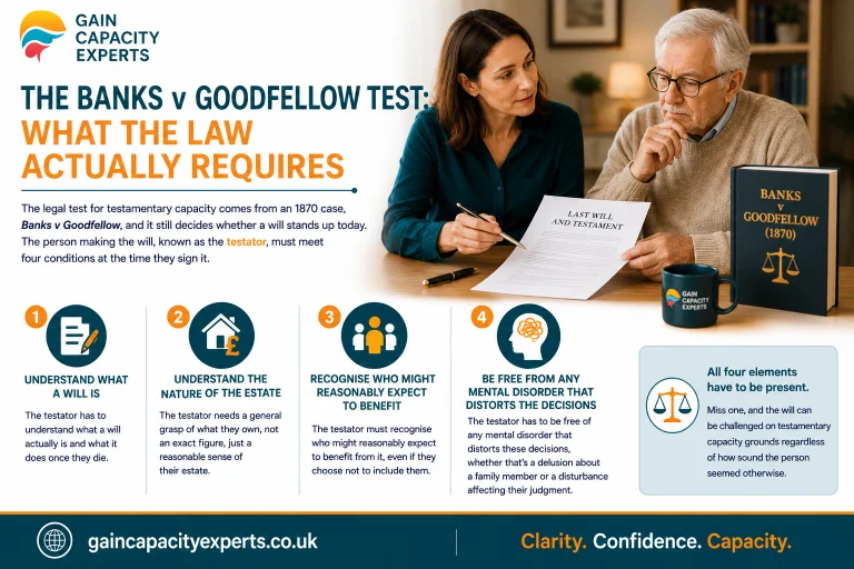 The Banks v Goodfellow Test: What the Law Actually Requires
