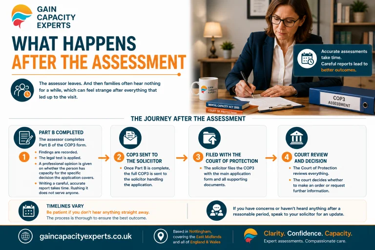 What Happens After the Assessment by gain capacity experts