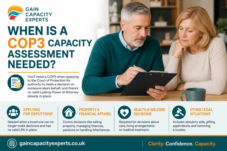 When Is a COP3 Capacity Assessment Needed