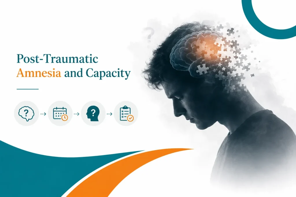 Post-Traumatic Amnesia and Capacity